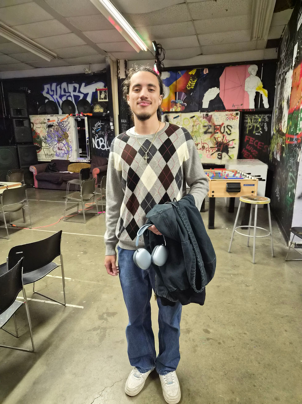 Co-President of SOCA, Eddie Rodriguez. (Photo by Kadin Savary)