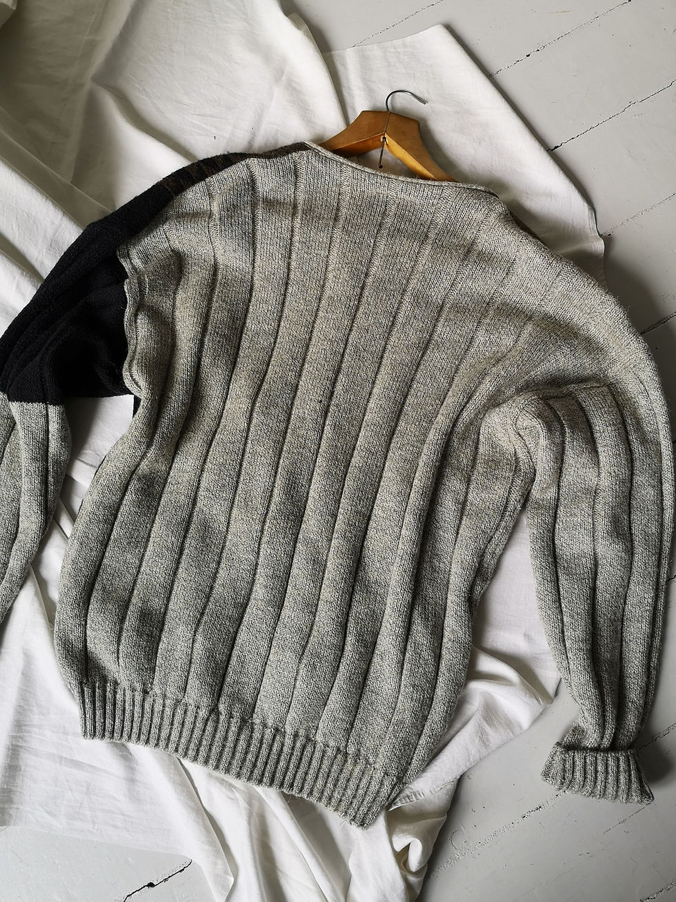 Miniatura: Wełniany kardigan unisex