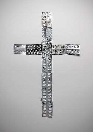 Cross of Empty Blister Packs