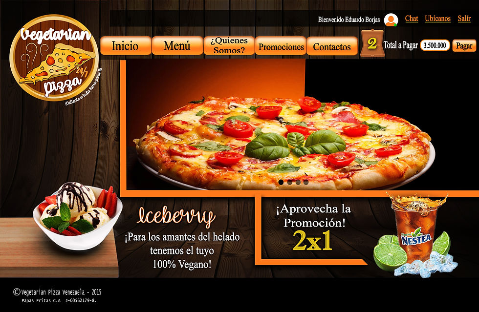 Pagina del Restaurant