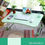 Thumbnail: LAPTOP LAP TRAY LIGHT PORTABLE DESK NOTEBOOK BREAKFAST BED TRAY DESK TABLE