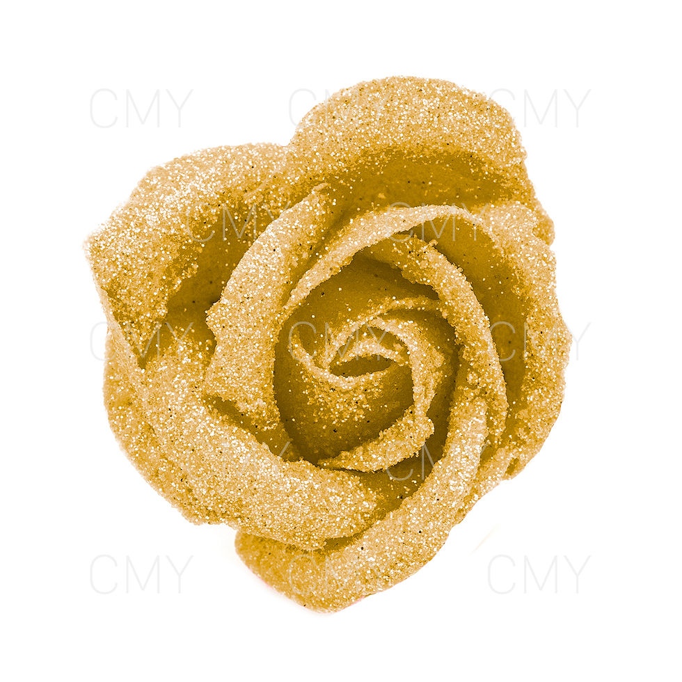 Thumbnail: 24k Gold Plated Rose Flower Anniversary Girlfriend Wife Romantic Gift Teddy Bear