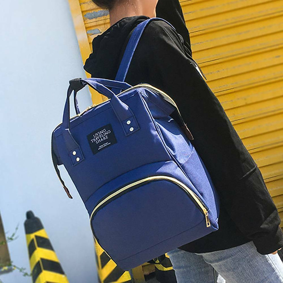 Thumbnail: Baby Mummy Bag Changing Diaper Nappy Bag Travel Backpack Large Multi-Function UK