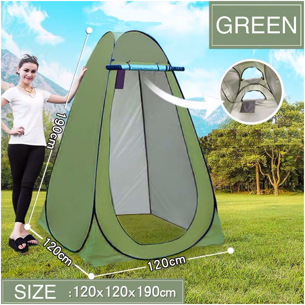 Thumbnail: CMY Pop-Up Privacy Tent Portable Outdoor Camping Shower Toilet Changing Room
