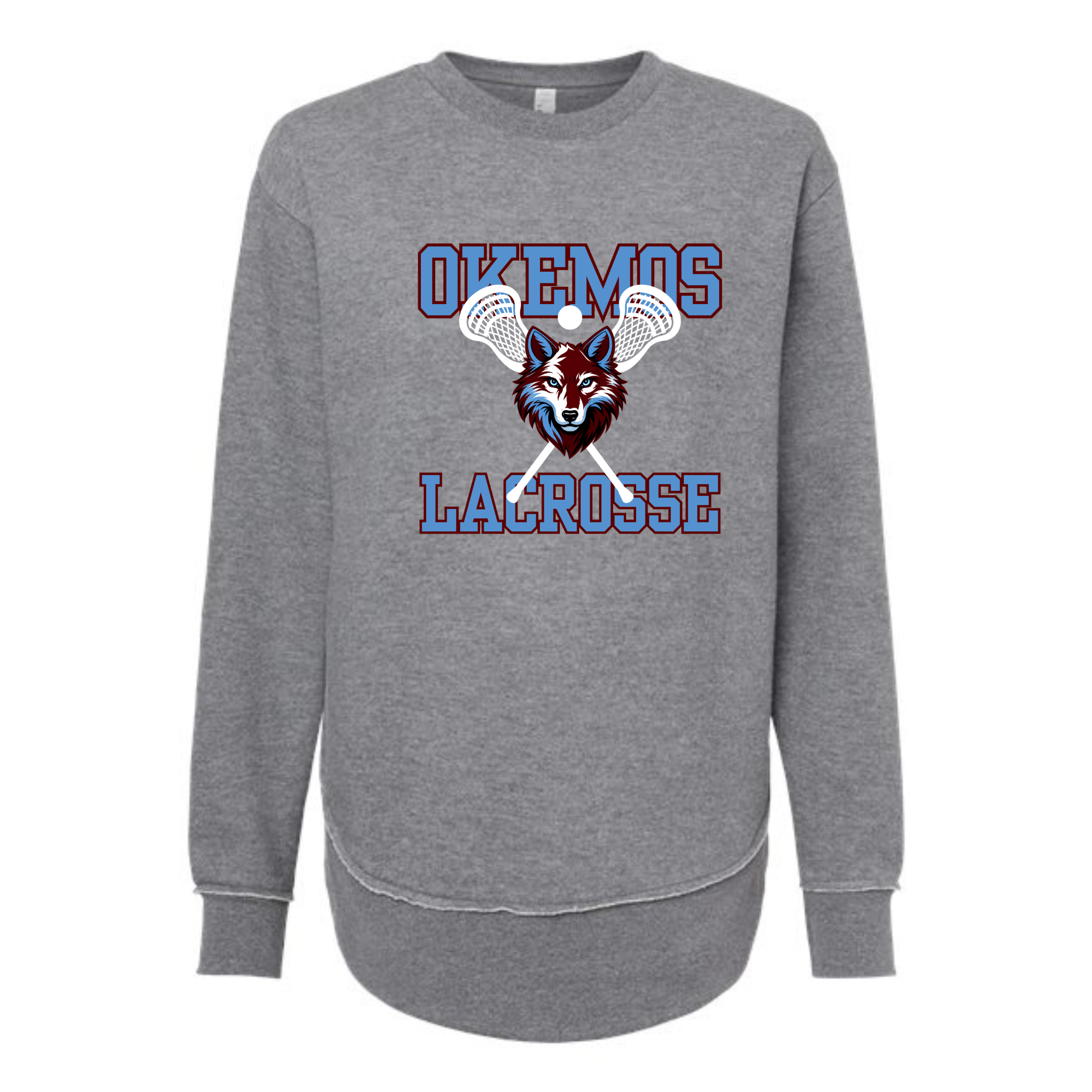 WOMENS Lat Classic Logo Fleece Crewneck
