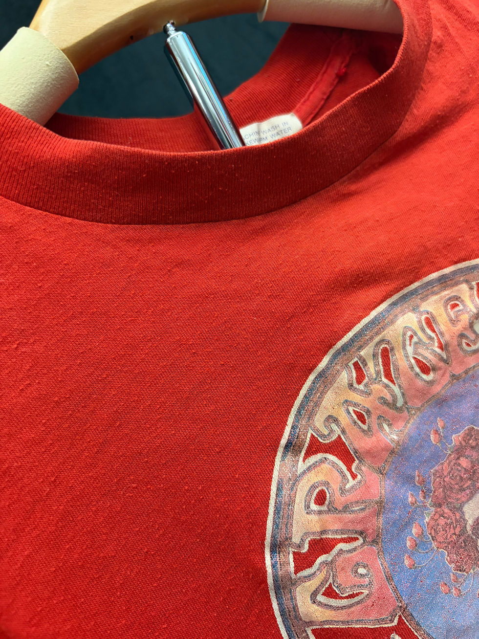 Thumbnail: Vintage 1980s Grateful Dead Steal Bertha - Red Sneakers 
