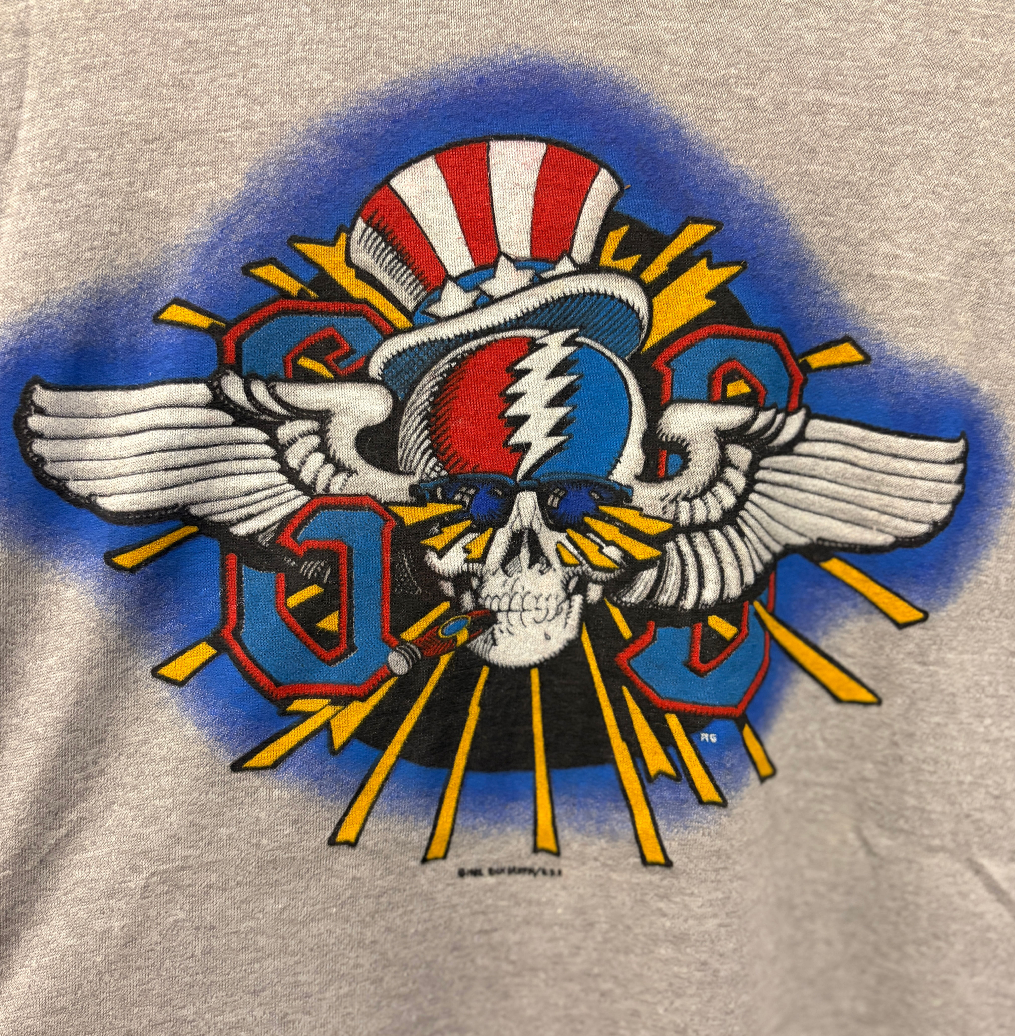 Vintage Dead T Shirt Rick Griffin Single Stitch skull artwork