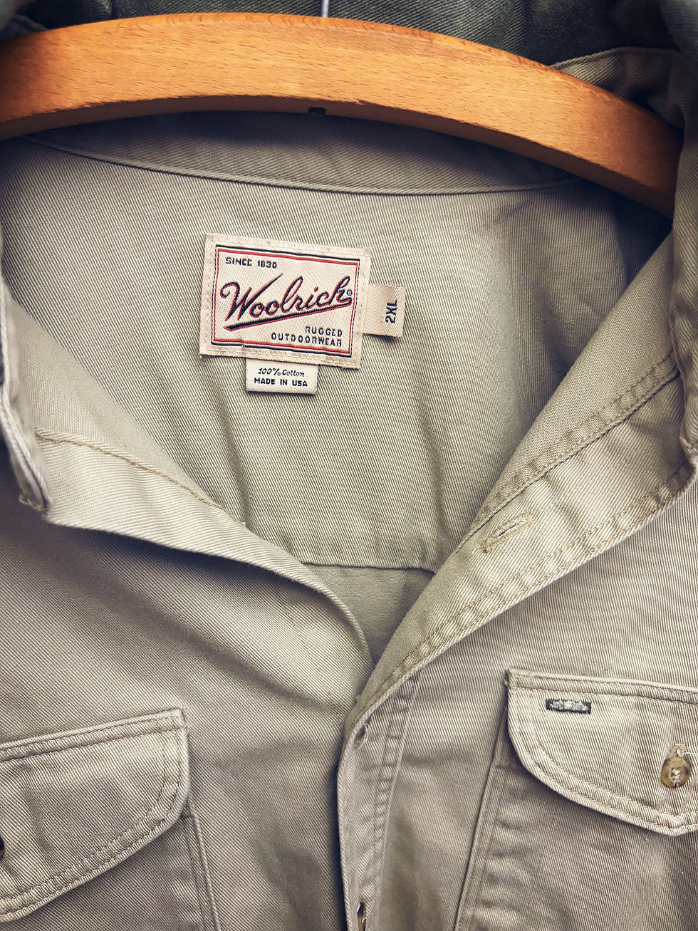 Thumbnail: Vintage 1980s Woolrich Button-Up Shirt