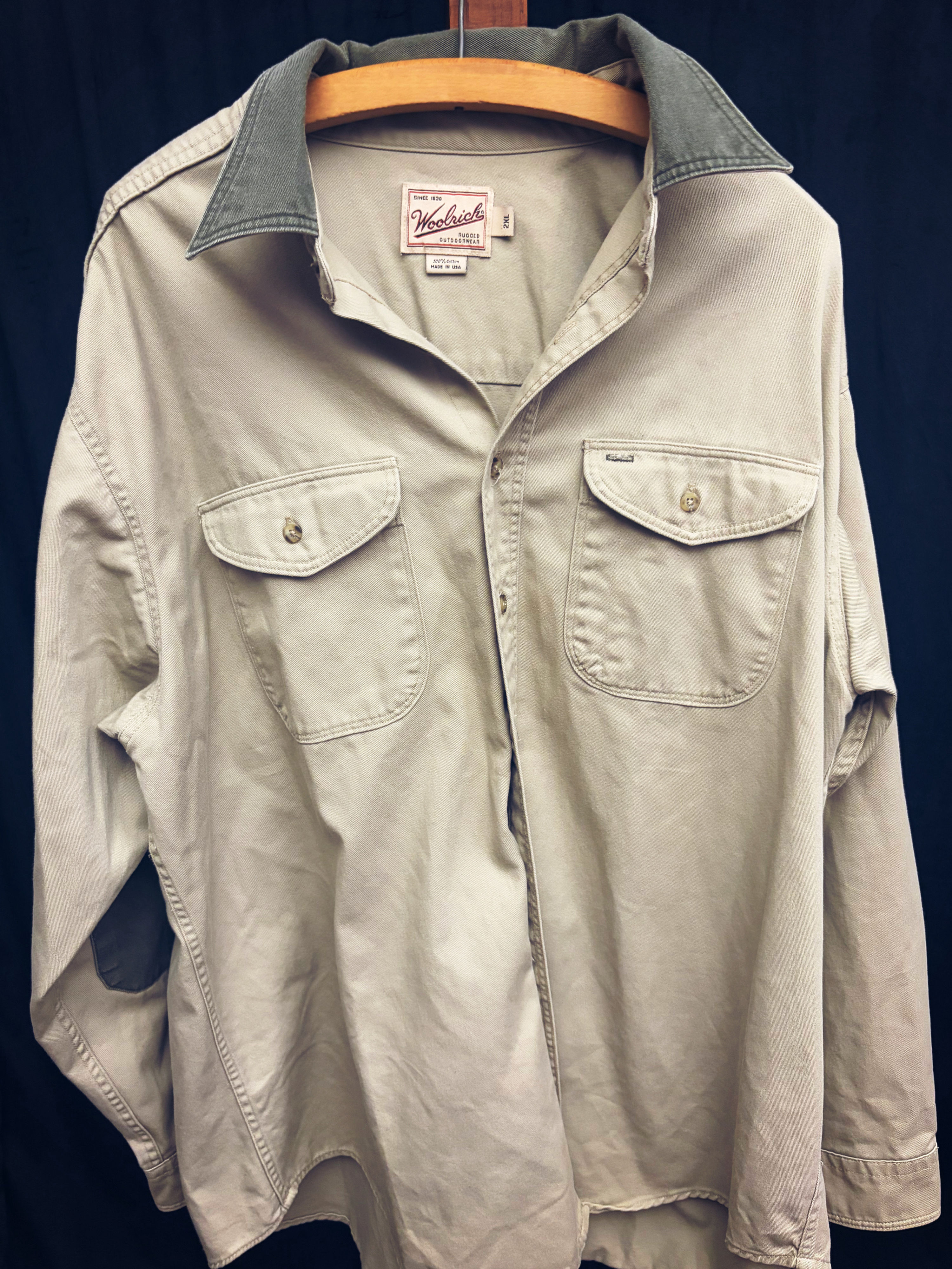 Vintage 1980s Woolrich Button-Up Shirt