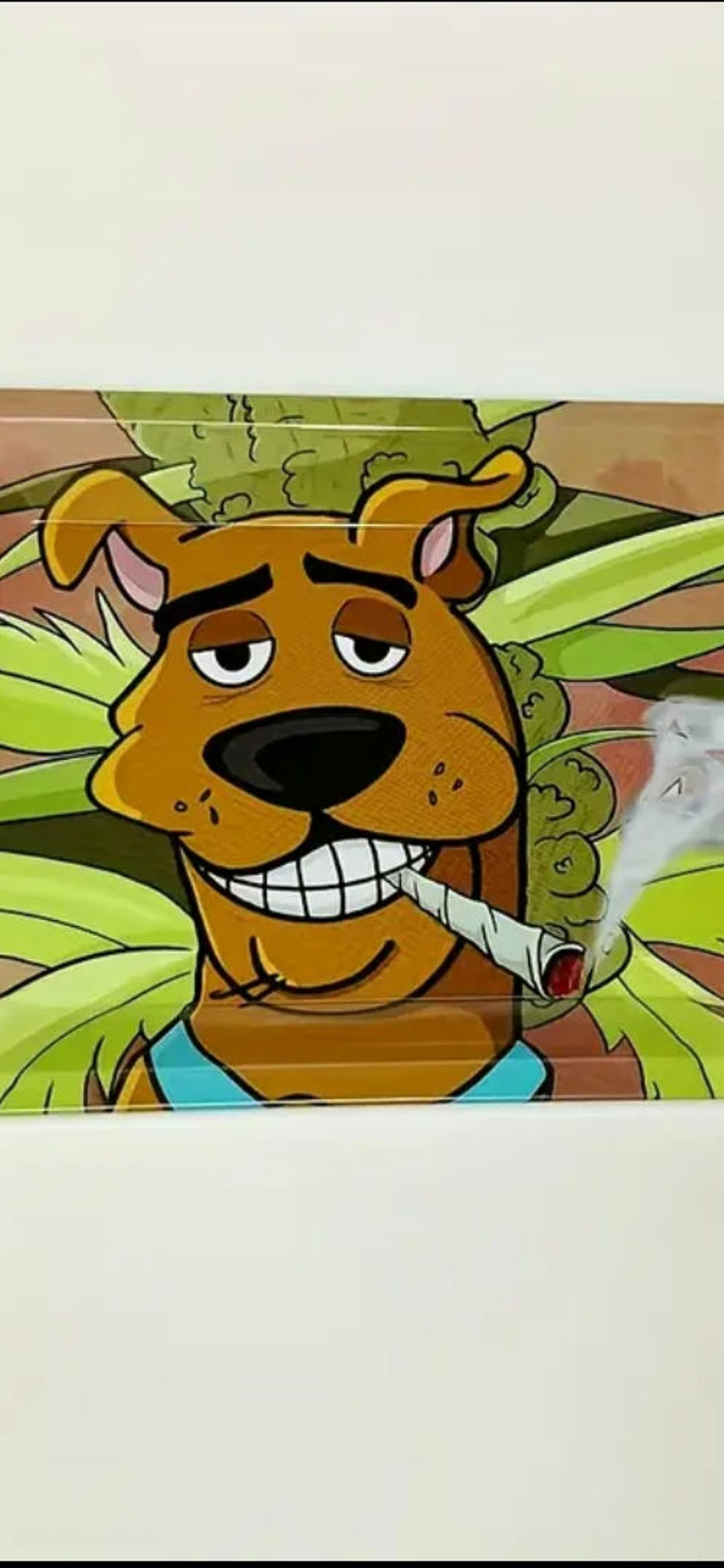 1pc Durable Cast Iron Rolling Tray with Cartoor Dog Design - 180x125mm, Perfect