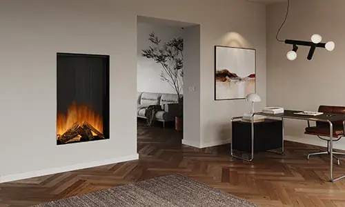 Thumbnail: British Fires Knightwood Electric Fireplace