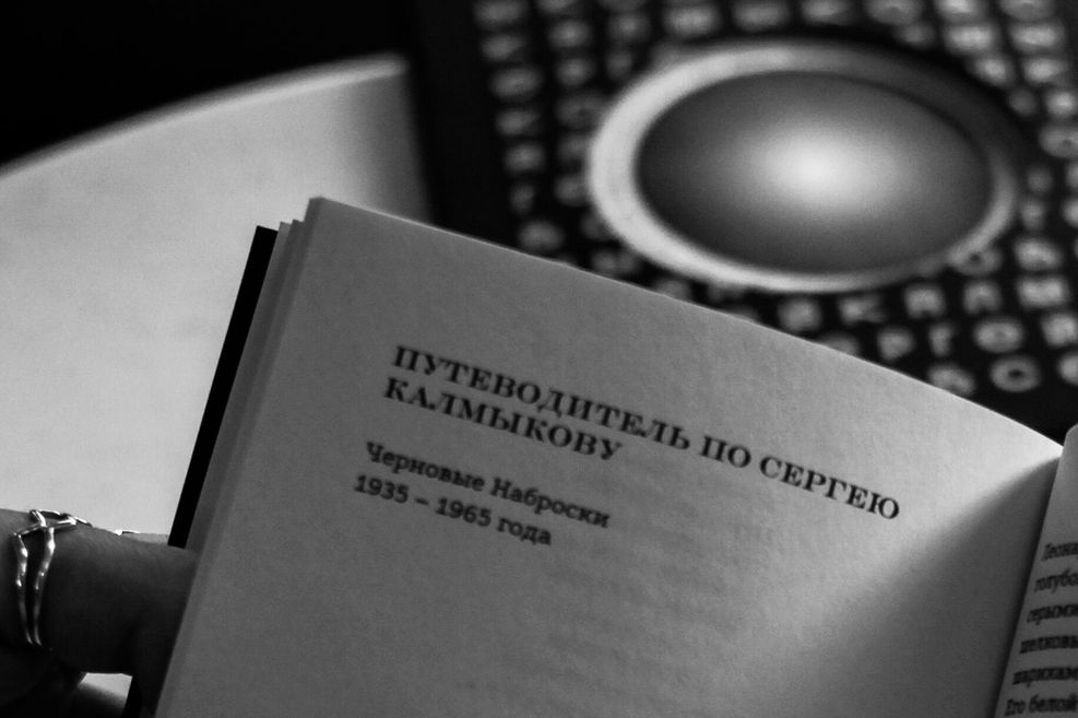 The First Volume of the Novel in a Thousand Volumes, Sergey Kalmykov's book by ORTA.