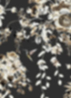 Bird wallpaper against dark background by Good & Craft