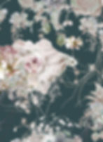 Dark green wallpaper by Good & Craft with fish print