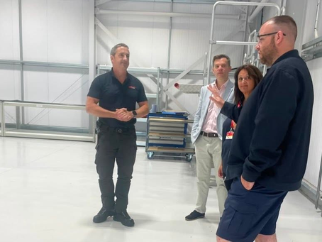 Midlands Air Ambulance Charity Visit