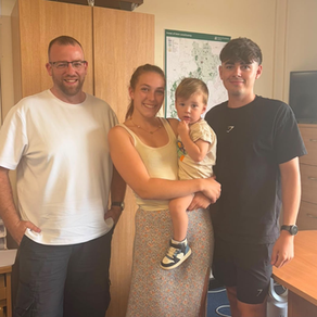 Helping a young military family return home safely