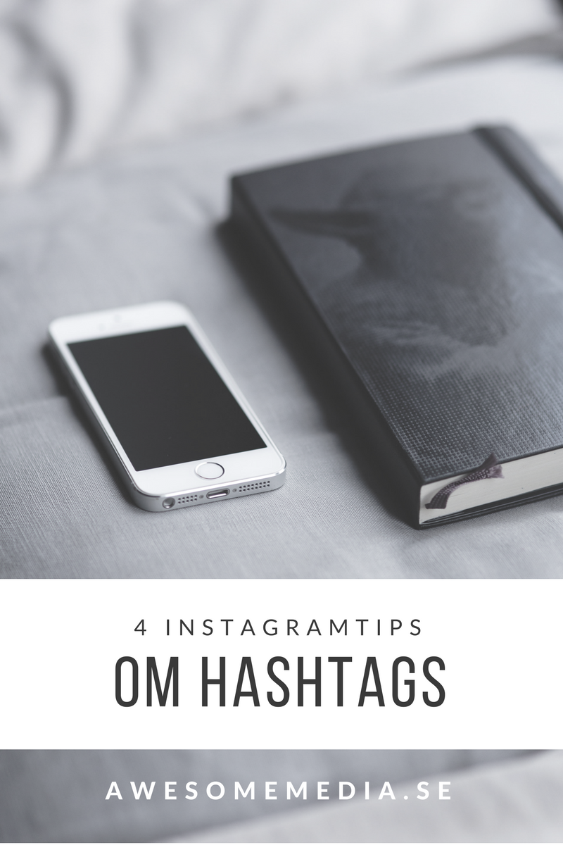 4 instagramtips om hashtags