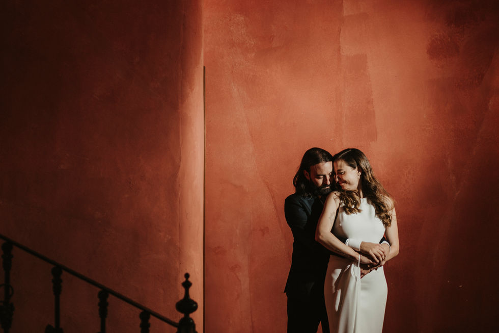 Reportaje de boda pareja de novios