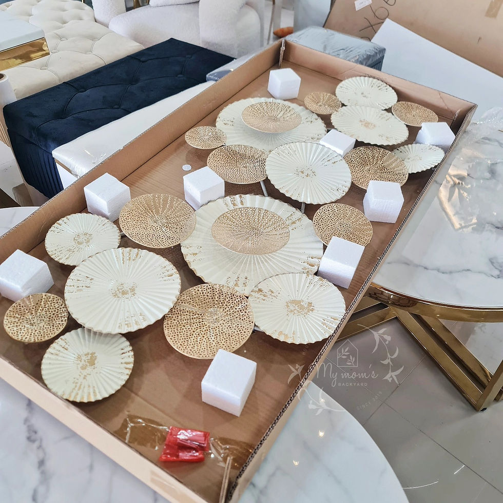 ภาพขนาดย่อ: My luxury golden leaf wall art (gold)​ #MMB318