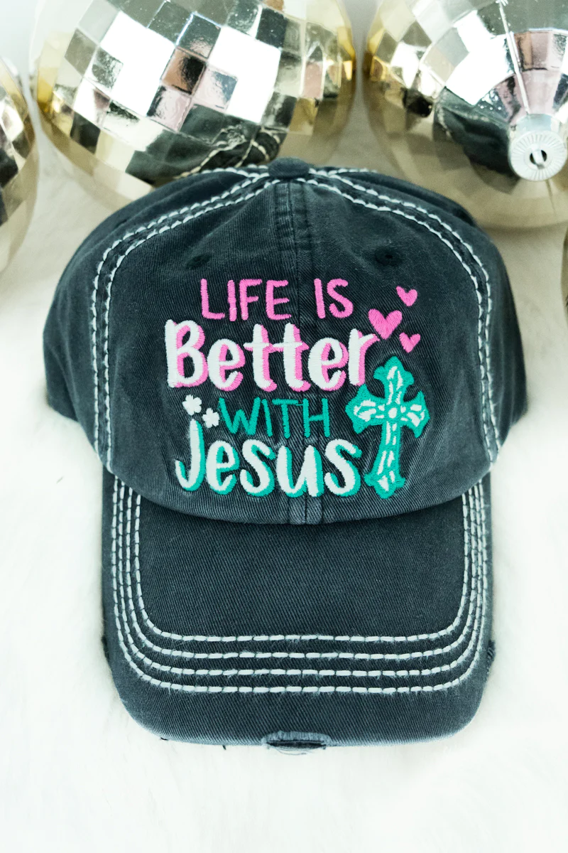 Cap - Life is Better with Jesus.webp