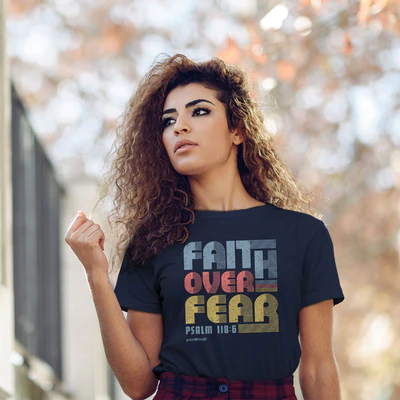 Tshirt - Women - Faith Over Fear.webp
