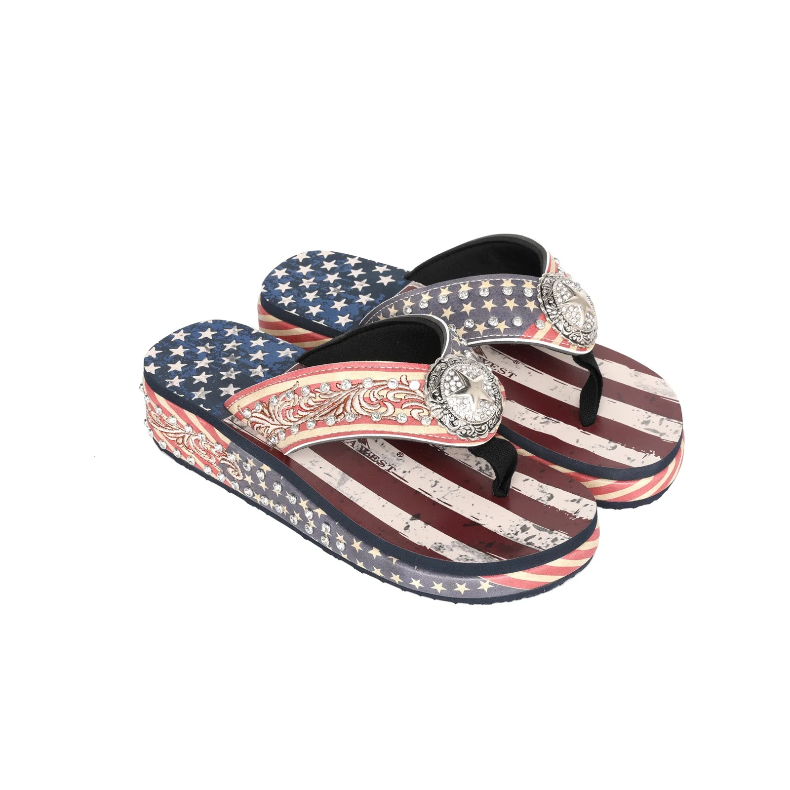 Flip Flops - Patriotic