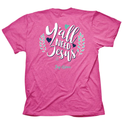 Tshirt - Women - Yall need Jesus.webp
