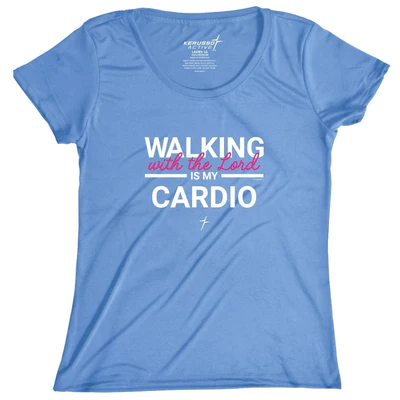 Tshirt - Walking with the Lord is my cardio.webp