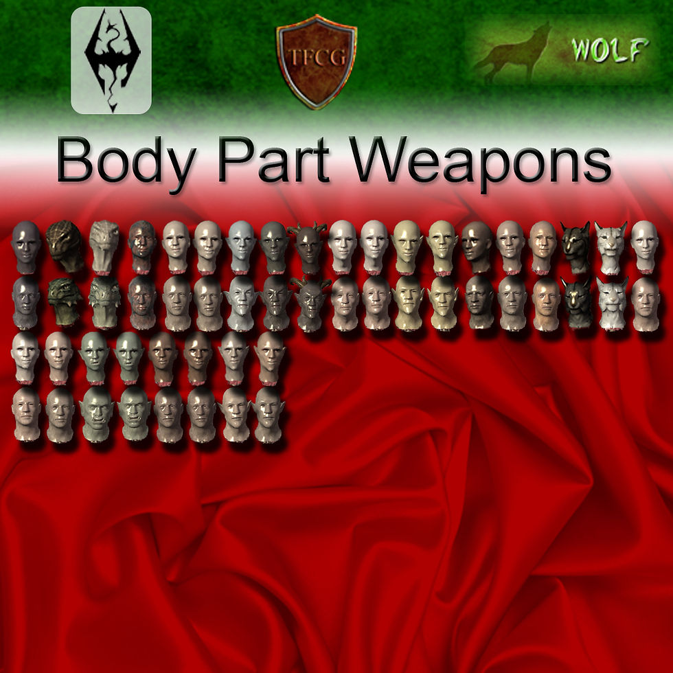 TFCG - Body Part Weapons