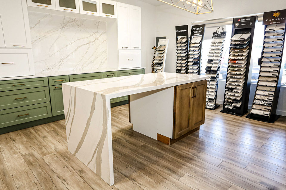 Kitchen design and countertop