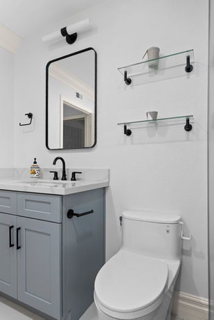 Pure Cabinets -Fresh Remodeled Bathroom