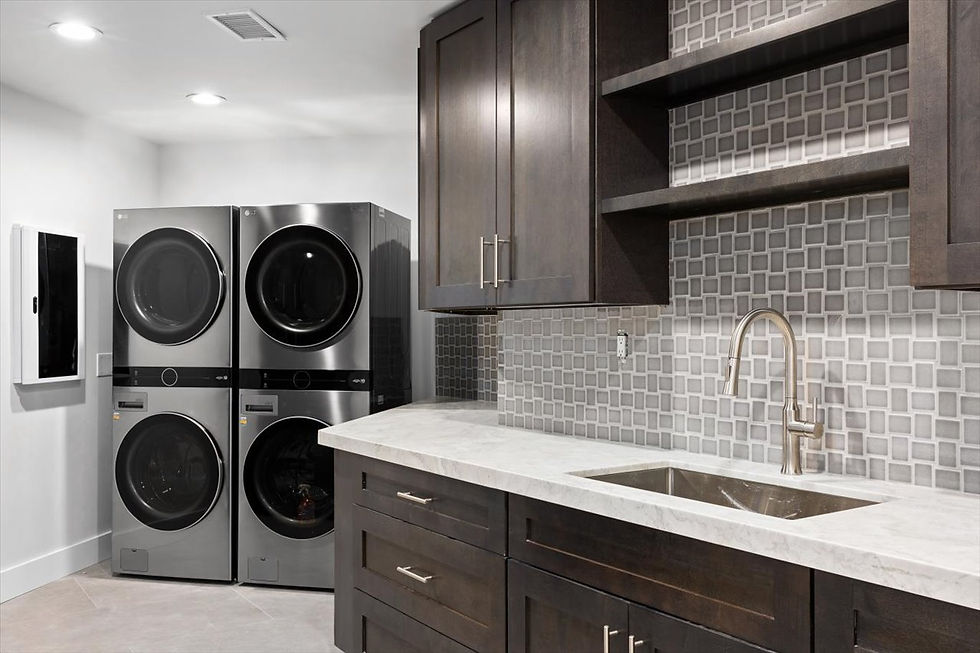 Hallway and linen cabinets!