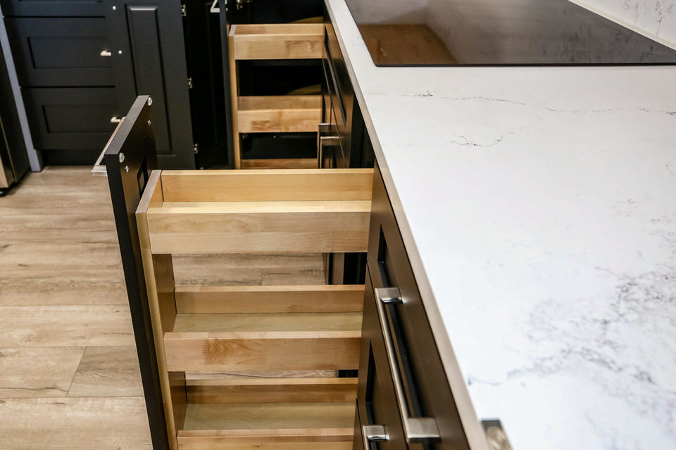 Kitchen design and countertop