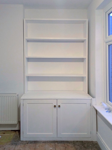 Cupboard with shelving