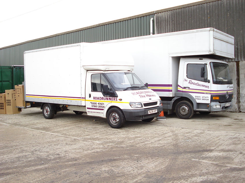 Road Runners Van and Truck