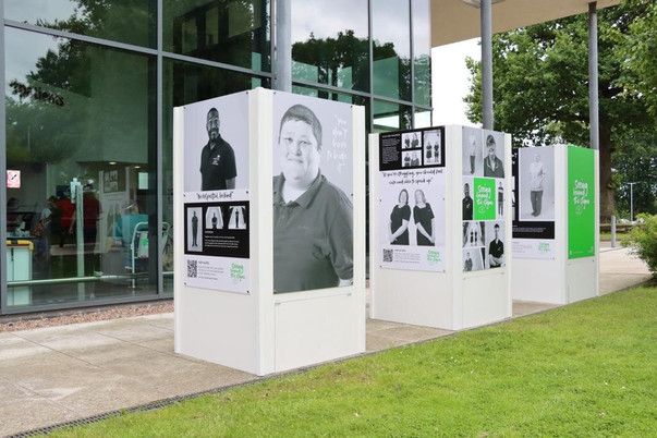 Photography Installation boards NHS