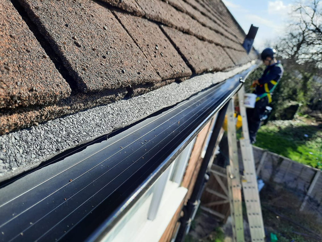 Cleaned Gutter