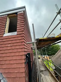 Slate roof extension