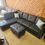 Thumbnail: Irine Faux Leather Sectional With Storage Ottoman 