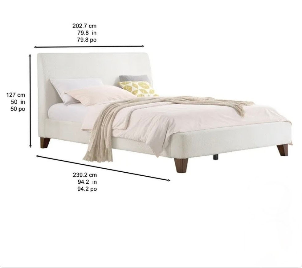 Thumbnail: Harper Ridge King Upholstered Bed Frame