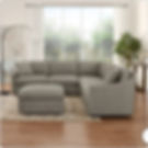 Thumbnail: Thomasville 3-piece Fabric Sectional