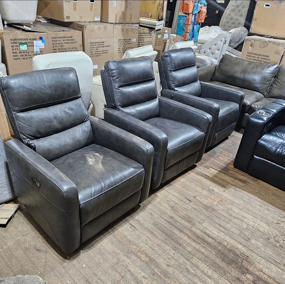 Thumbnail:  Top Grain Power Recliner 