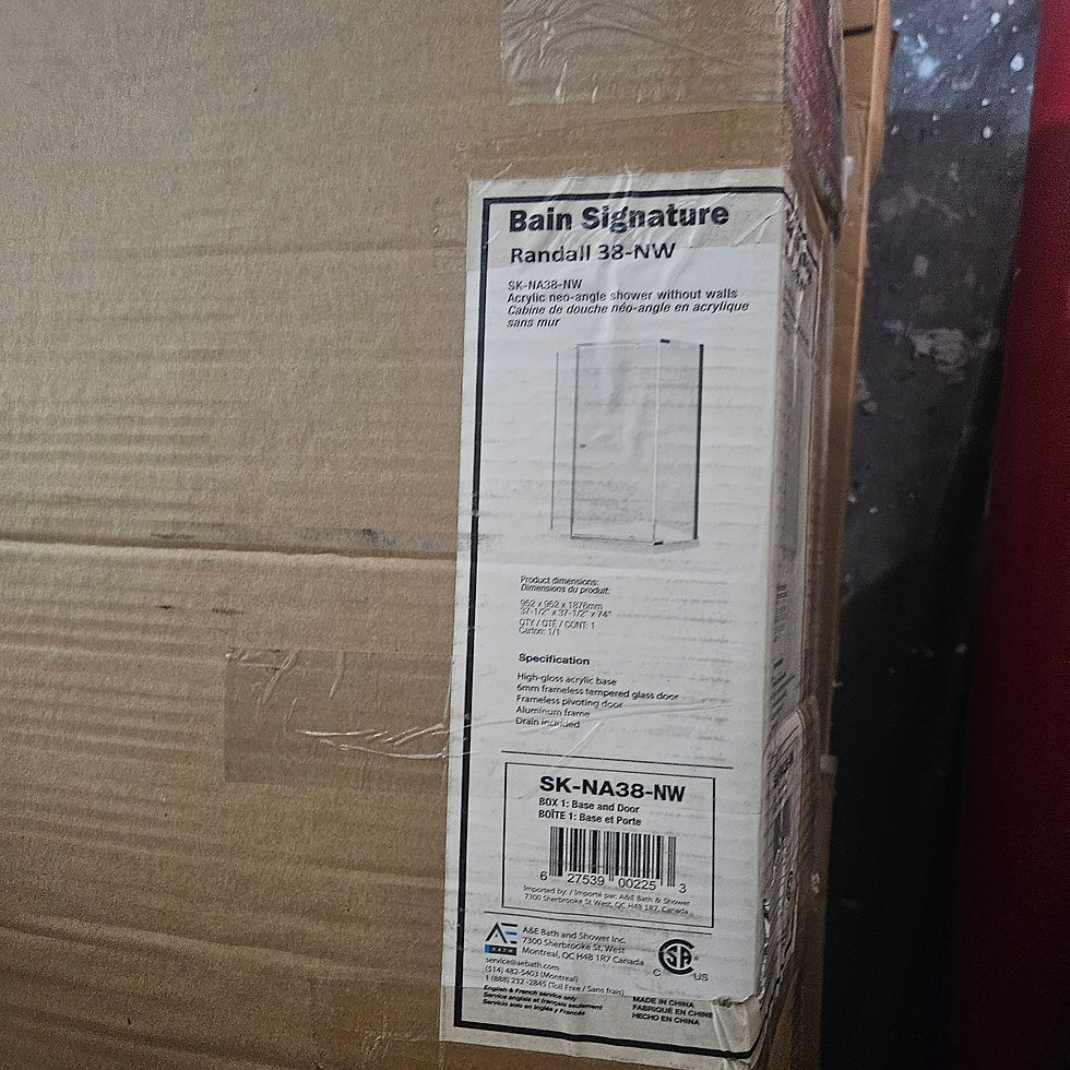 Thumbnail: A&E Bath & Shower  Bethany Kit  38" 