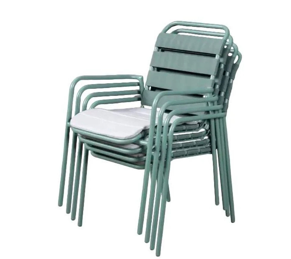Thumbnail: Sun Villa Smooth Outdoor 5Pc  Dining Set.
