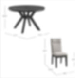 Thumbnail: Bayside Furnishings - Kaelyn 5-piece Dining Room Set