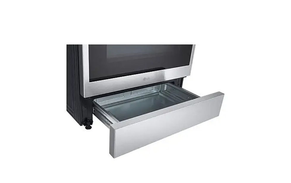 Thumbnail: LG 30 in 6.3 cu ft. Stainless Steel Induction Slide-in Range with ProBake 