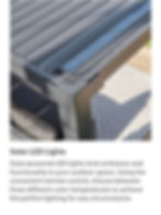 Thumbnail: Sojag Austa Pergola 10 ft. x 13 ft. with LEDs and Privacy Screen