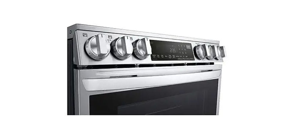 Thumbnail: LG 30 in 6.3 cu ft. Stainless Steel Induction Slide-in Range with ProBake 