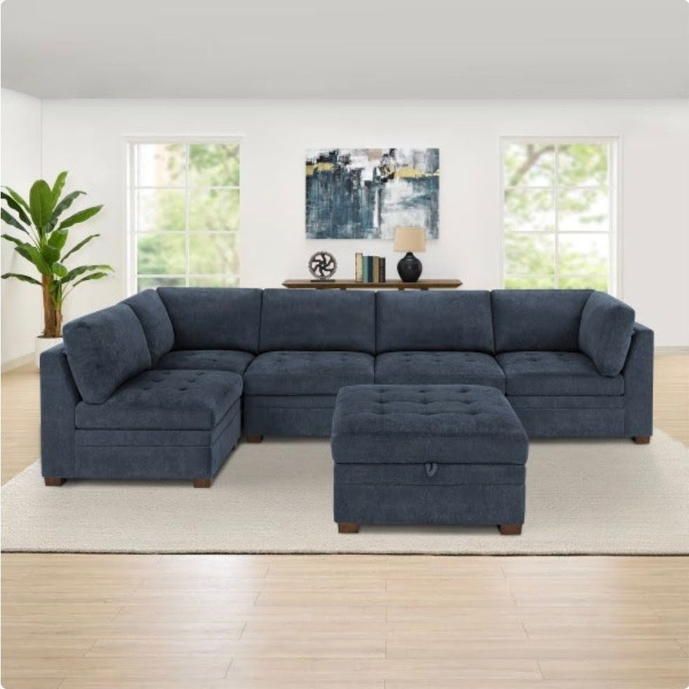 Thomasville Tisdale 6-piece Fabric Sectional