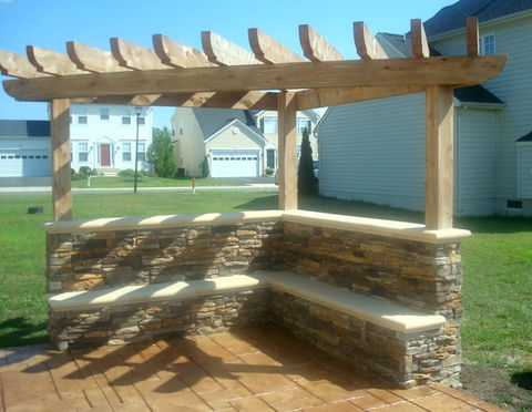 Pergolas by Greystone Masonry